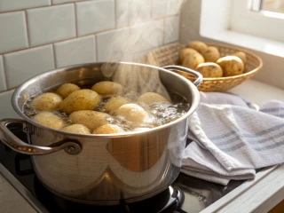Ziemniaki gotowane w mundurkach