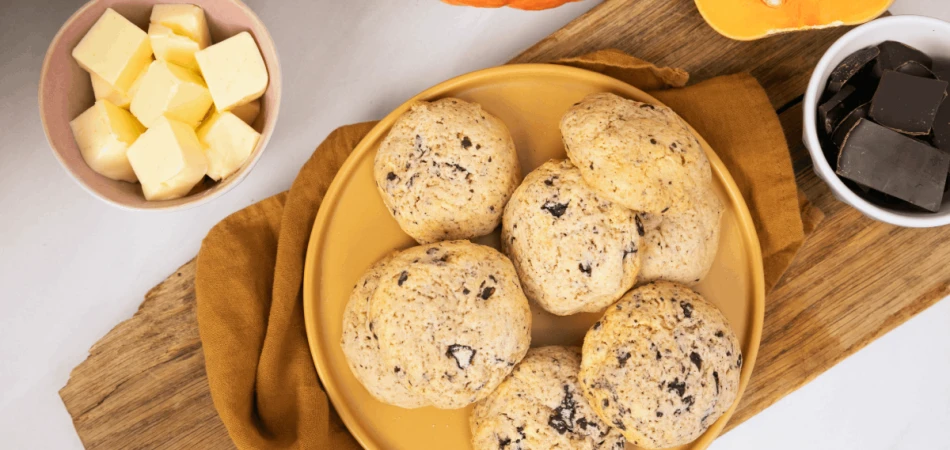 Chocolate Chip Cookies z dynią