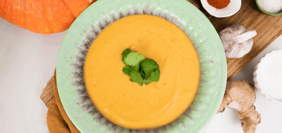 krem z dyni w stylu azjatyckim