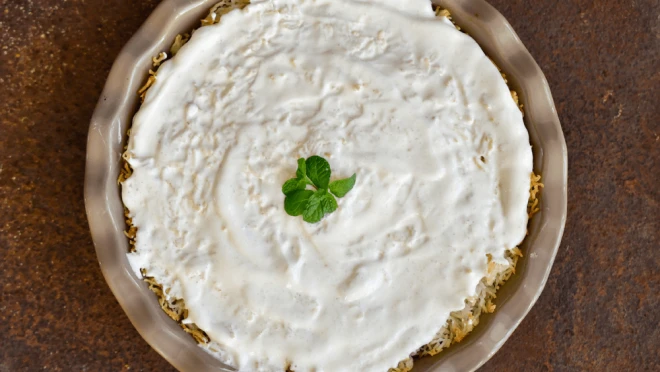 Ryż zapiekany z jabłkami i cynamonem