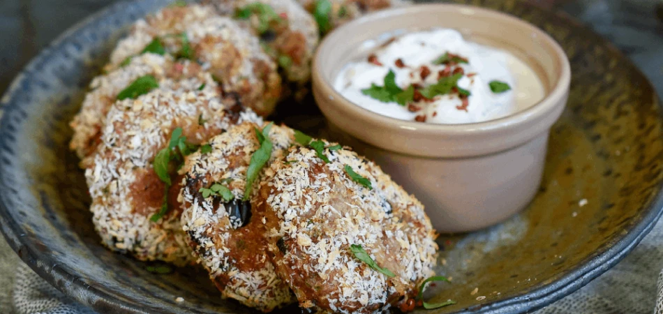 Pieczone kotlety mielone z indyka