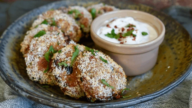 Pieczone kotlety mielone z indyka