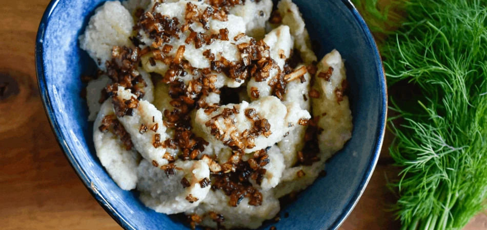 Szare kluski ziemniaczane