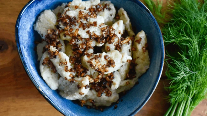 Szare kluski ziemniaczane