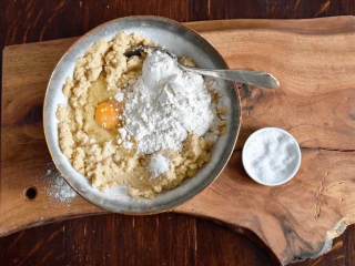 składniki na szare kluski