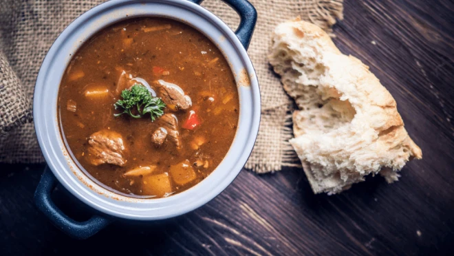 Gulasz z żołądków gęsich