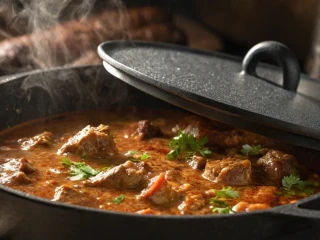 Gotowy gulasz z żołądków gęsich