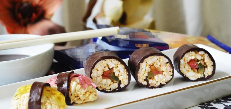 Czekoladowe sushi