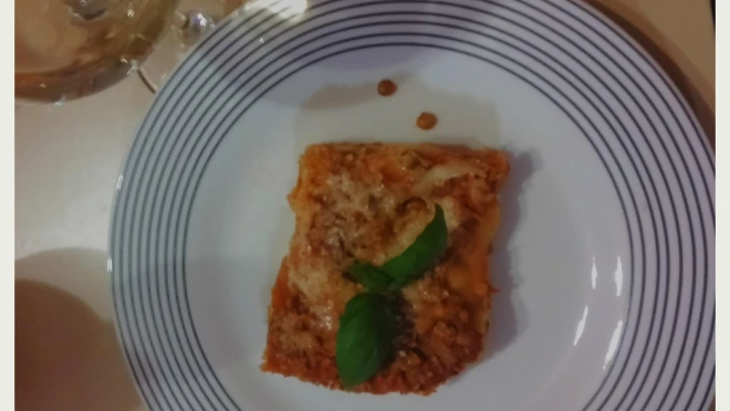 Wegetariańska lasagne z soczewicą