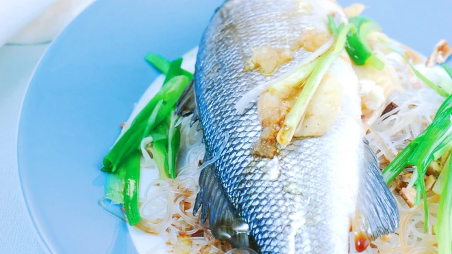 Ryba po azjatycku gotowana na parze