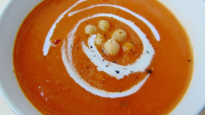 Marokańska zupa (wegańska)