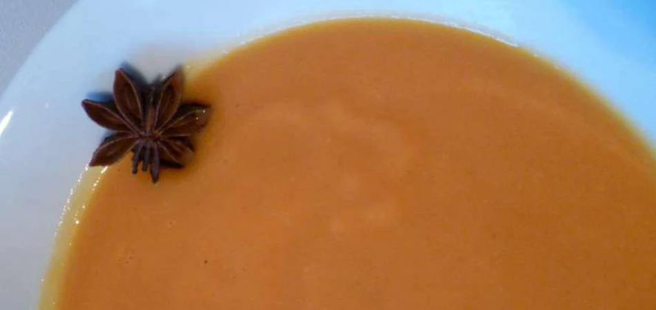 Zupa krem z pomarańczowych pieczonych warzyw