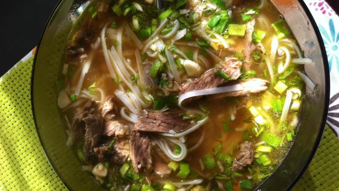 Zupa a'la Pho tai lan.