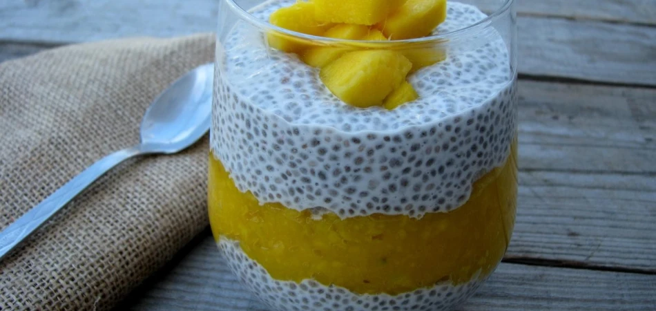 Pudding chia z mango