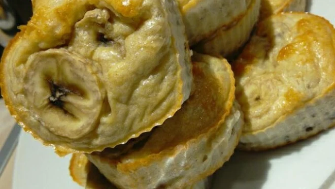 Tapiokowo-bananowe  muffiny