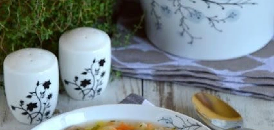 Zupa rybna z ryżem w wersji de luxe