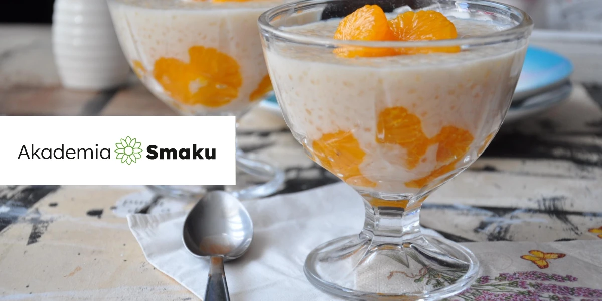 Pudding z tapioki Akademia Smaku