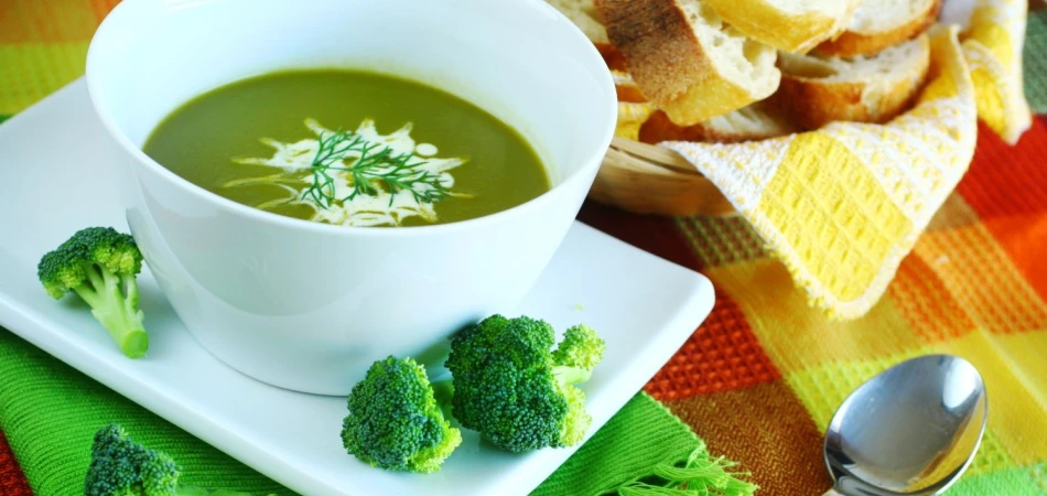 Kremowa zupa brokułowa 