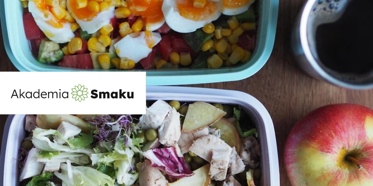 Sałatka lunch box Akademia Smaku
