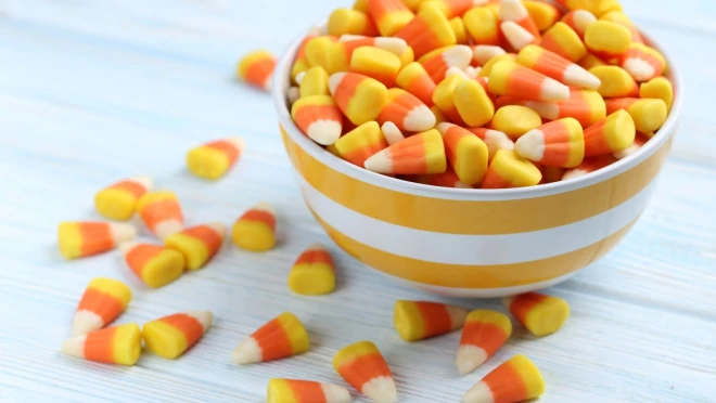 Przekąski na Halloween: Żelki a’la candy corn 