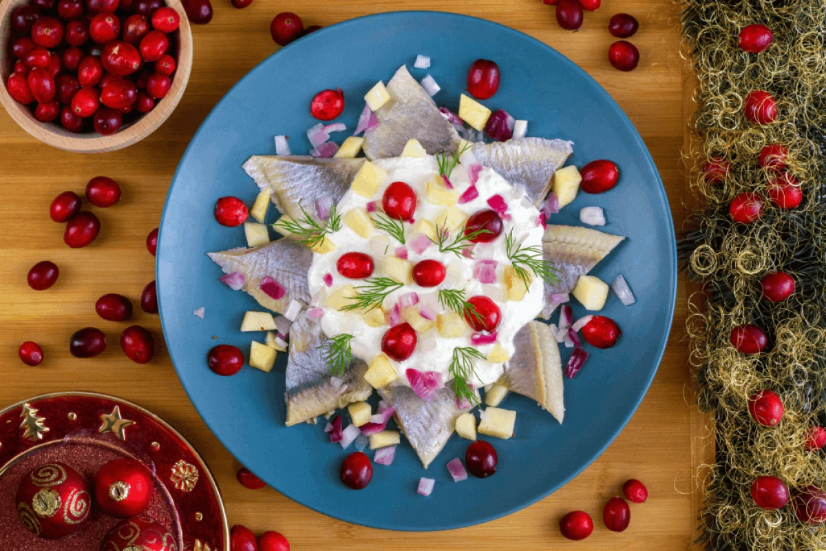 Śledzie w śmietanie