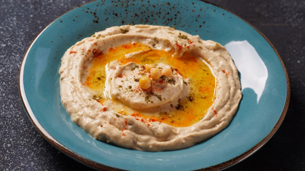 Hummus klasyczny z oliwą