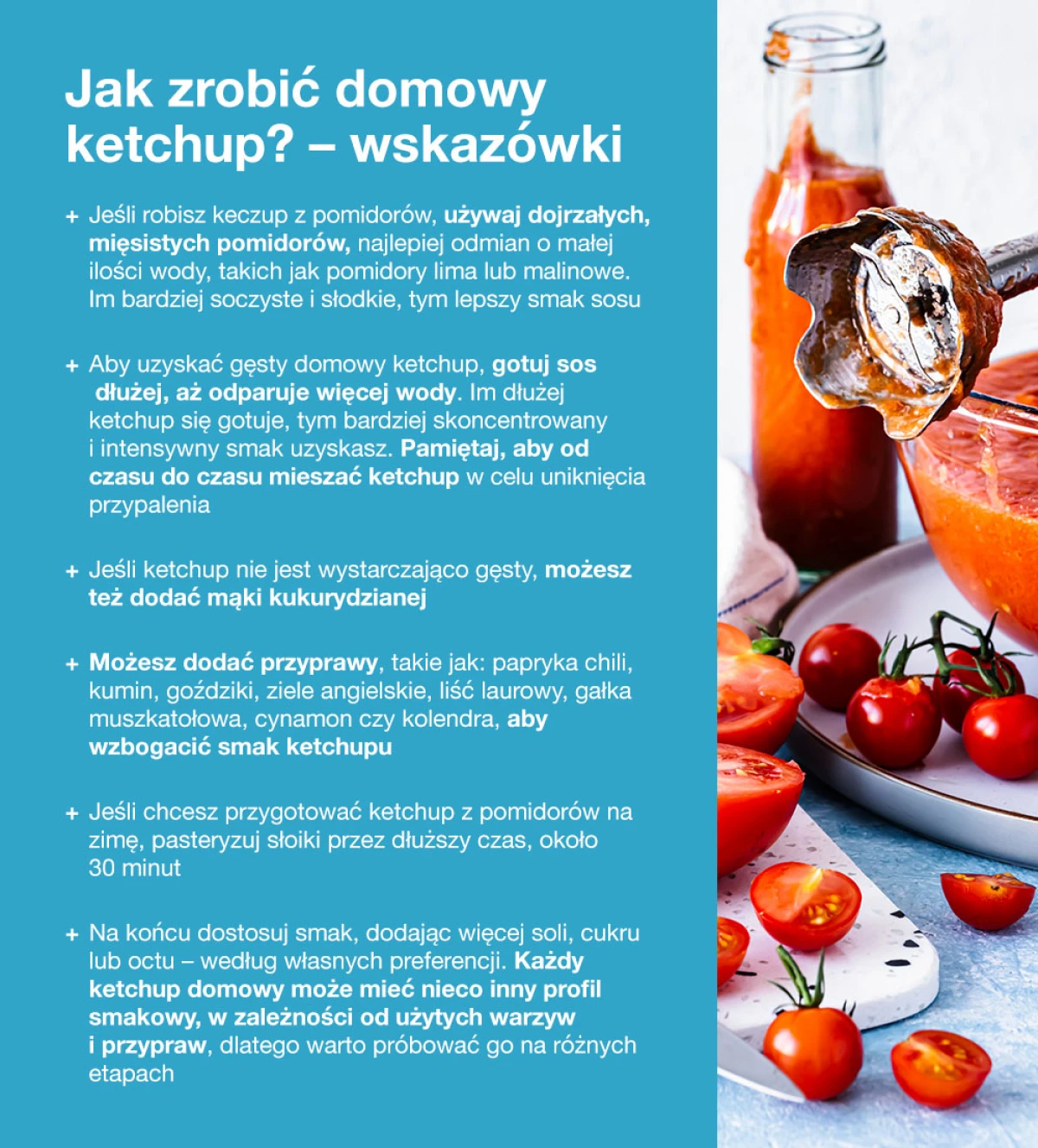 Jak zrobić domowy ketchup – wskazówki