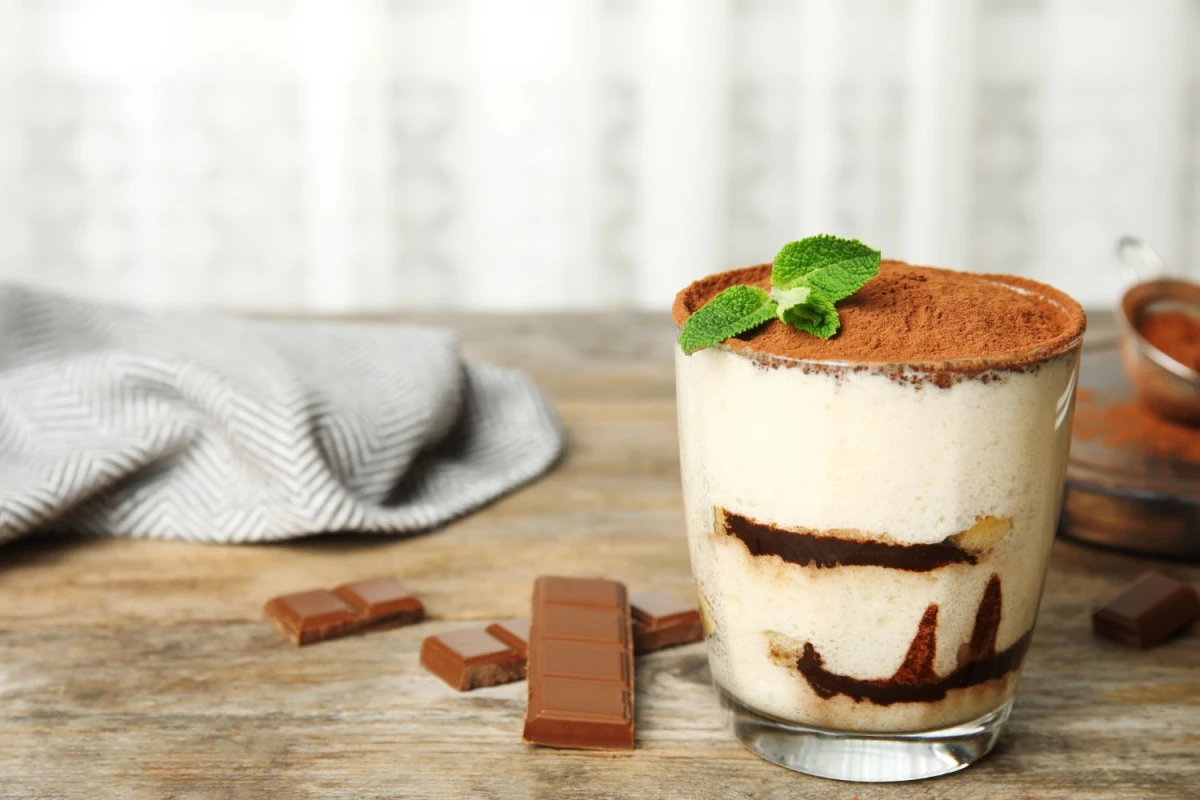 Tiramisu w szklance