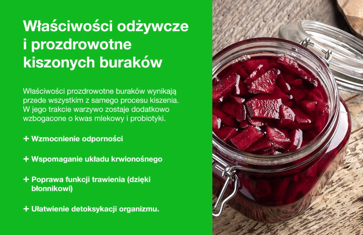  Właściwości odżywcze i prozdrowotne kiszonych buraków