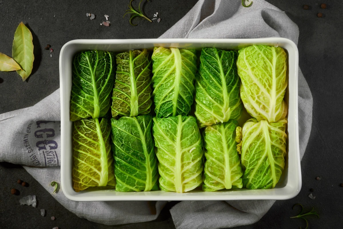 Gołąbki z kapusty włoskiej
