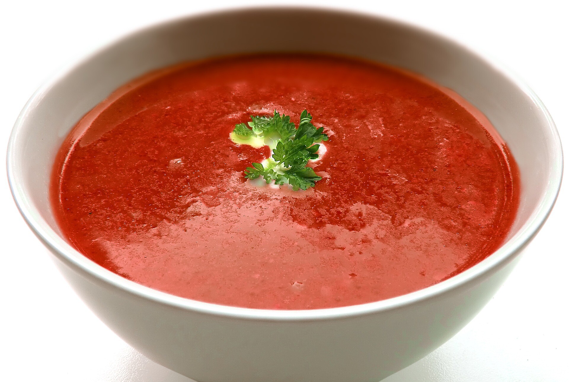 Lekko kremowa pomidorowa - zupa bez mięsa