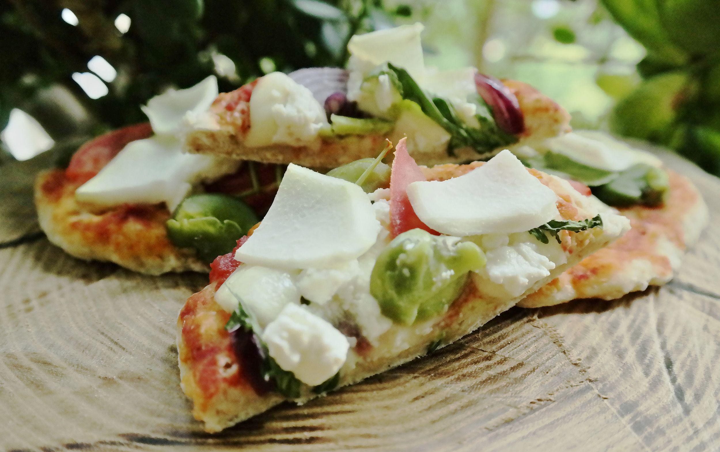 Owsiane zaskakujące mini pizze