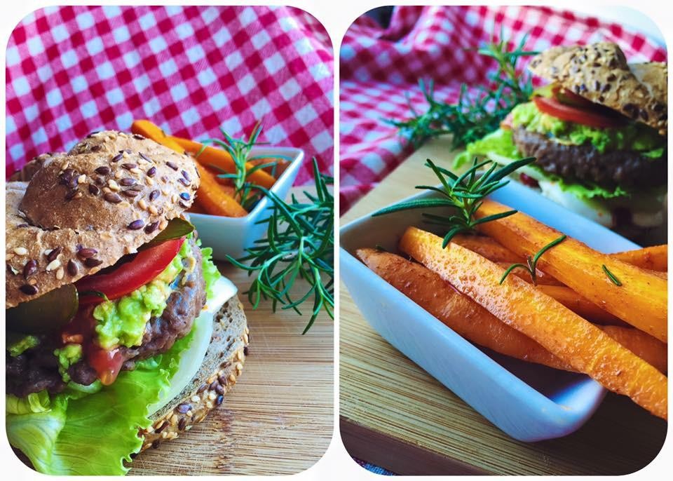 Burger wołowy w wersji fit