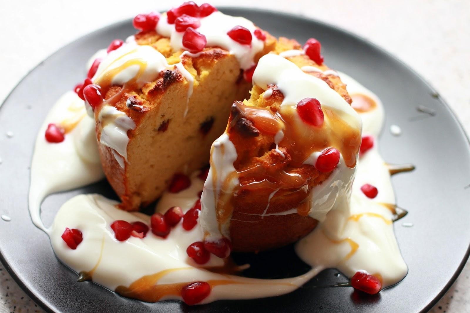 Proteinowy muffin migdałowy 