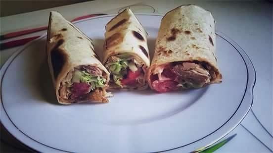 Domowy mini kebab