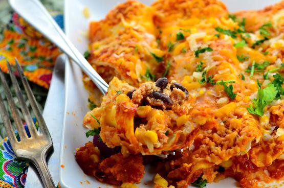 Wegetariańskie Enchiladas