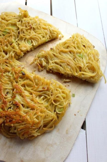 Spaghetti frittata 