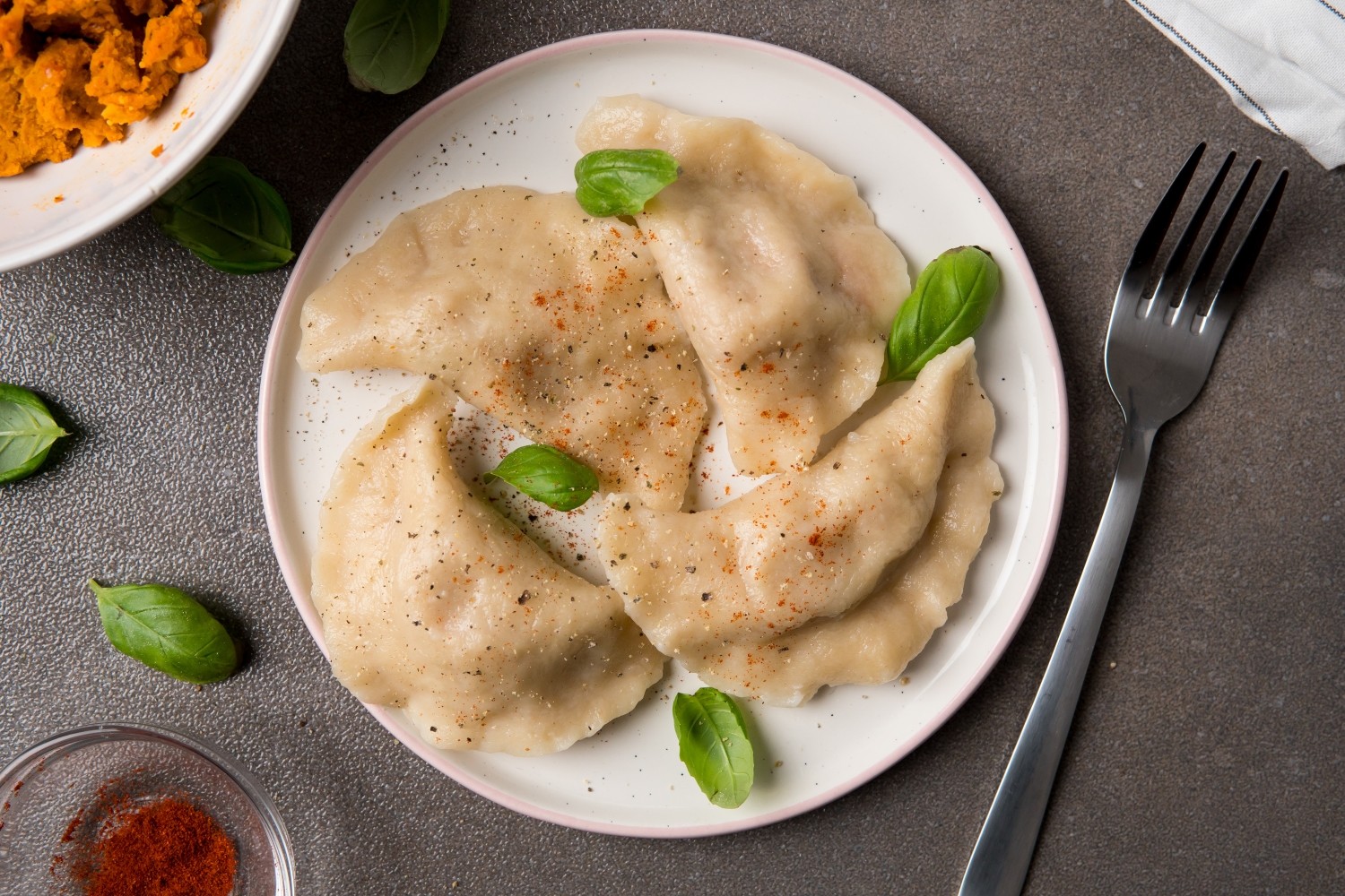 Farsz na pierogi z ciecierzycą 