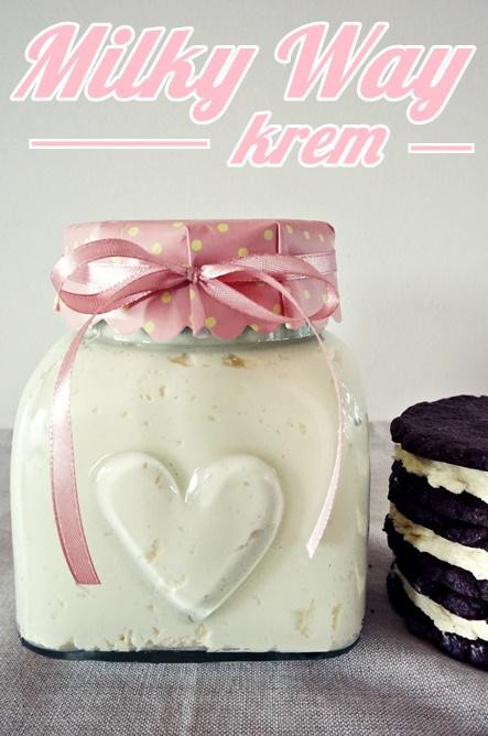 Domowy krem Milky Way