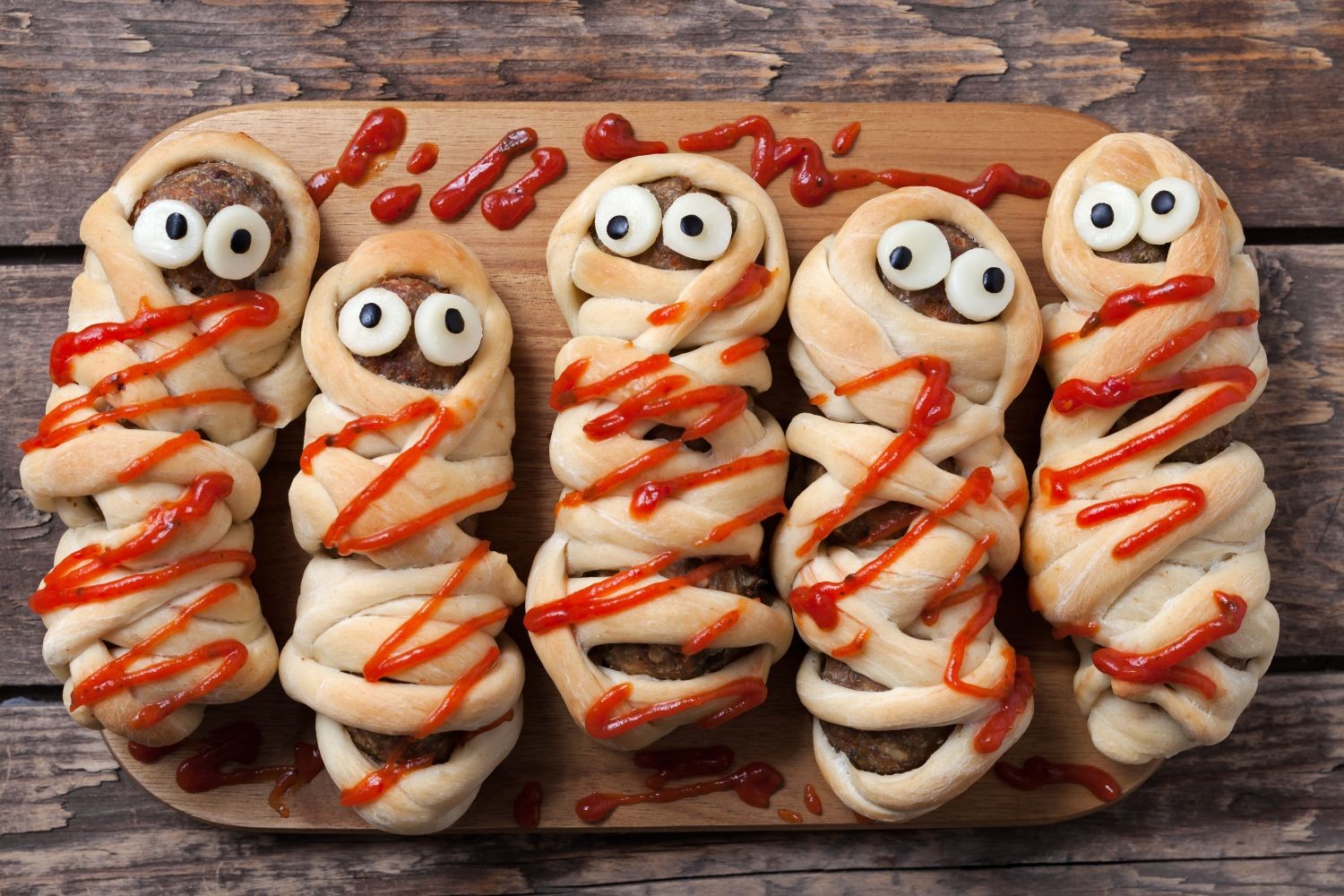 Przekąski dla dzieci na Halloween