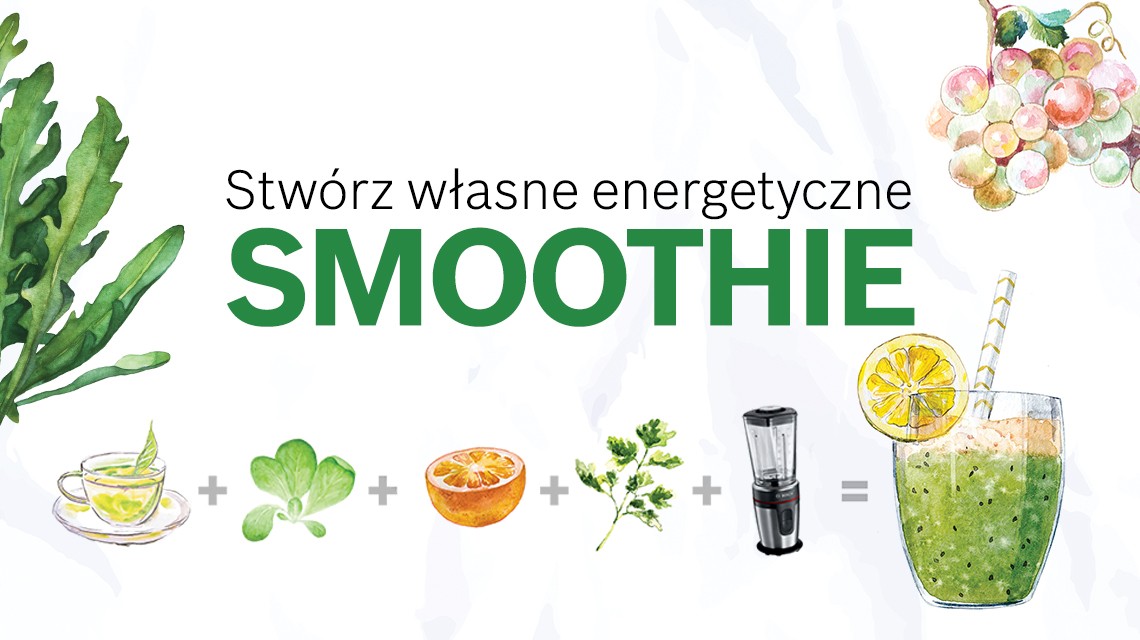 Stwórz własne energetyczne smoothie!