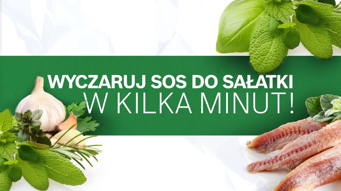 Wyczaruj sos do sałatki w kilka minut!